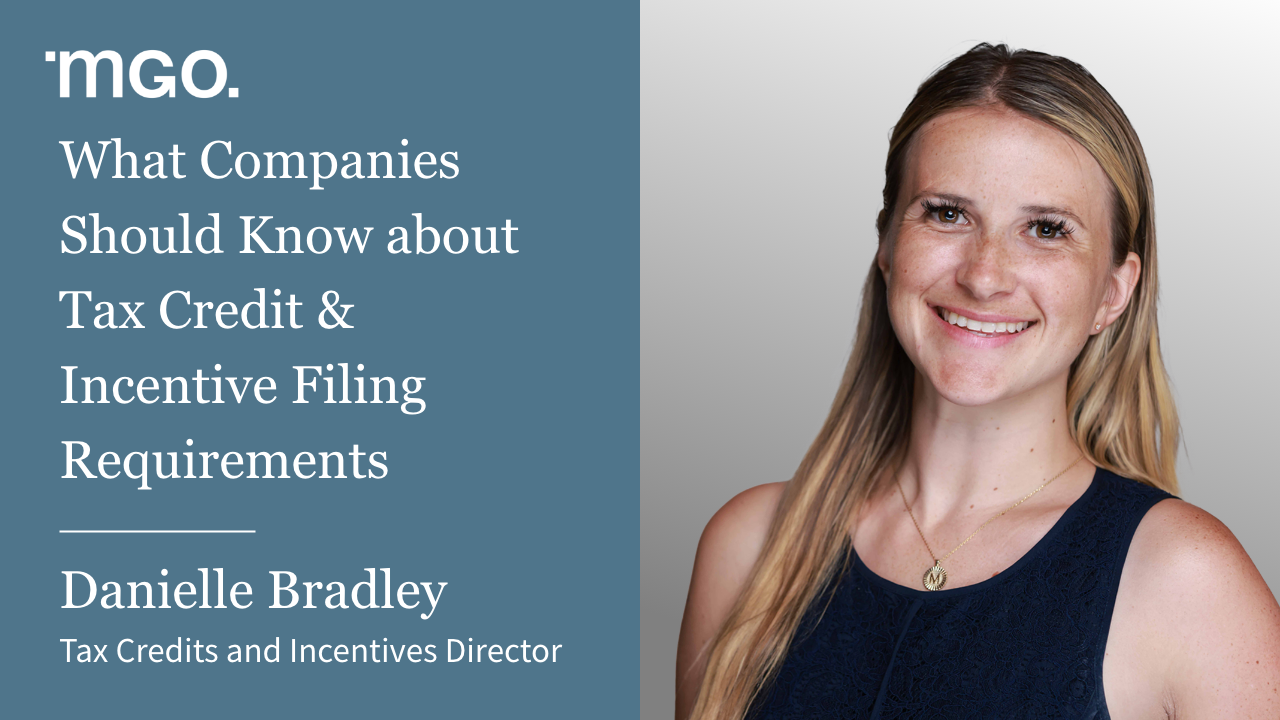 What Companies Should Know about Tax Credit & Incentive Filing Requirements